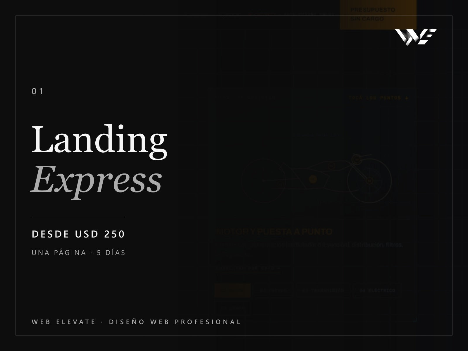 Landing Express — Una página que vende