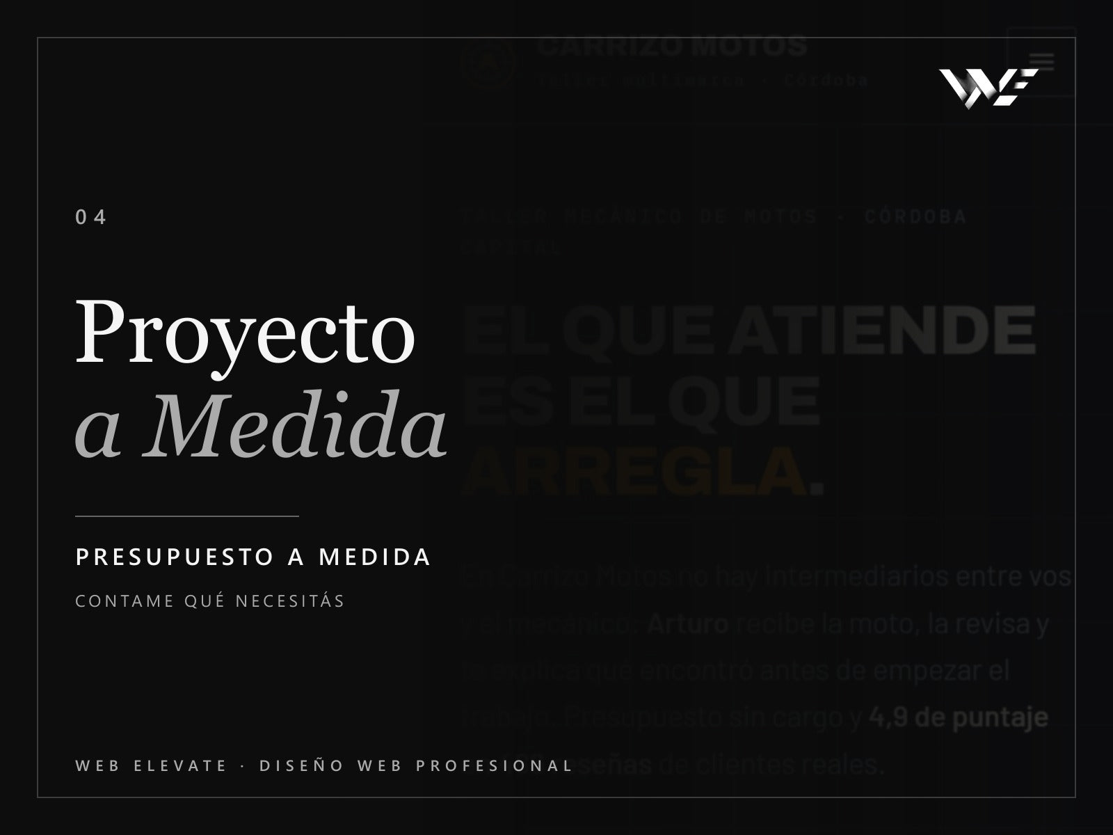 Proyecto a Medida — Contame qué necesitás