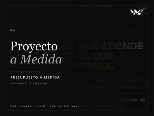 Proyecto a Medida - WebElevate