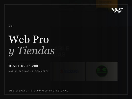 Web Pro y Tiendas - WebElevate
